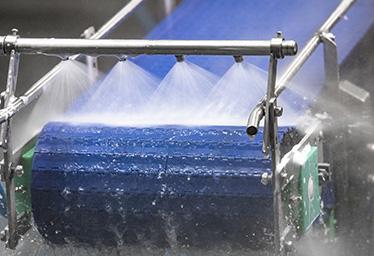 Conveyor belt cleaning Conveyor belt cleaning