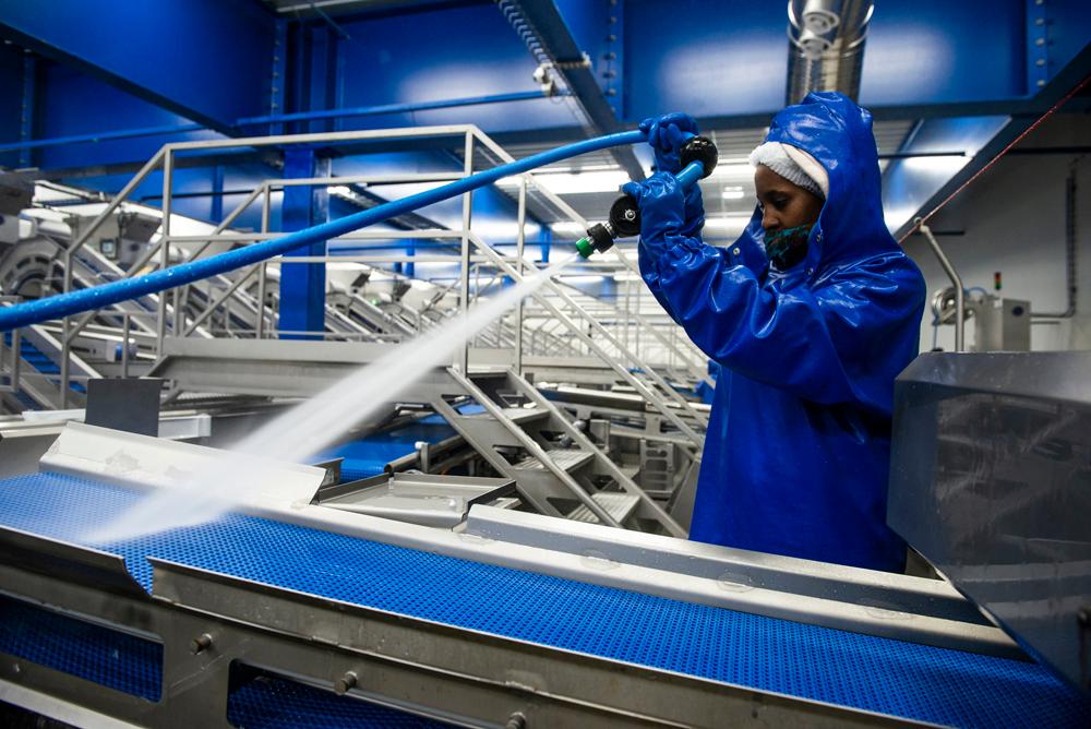 Manual cleaning Manual cleaning